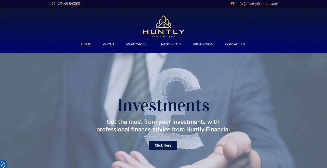 image of a website