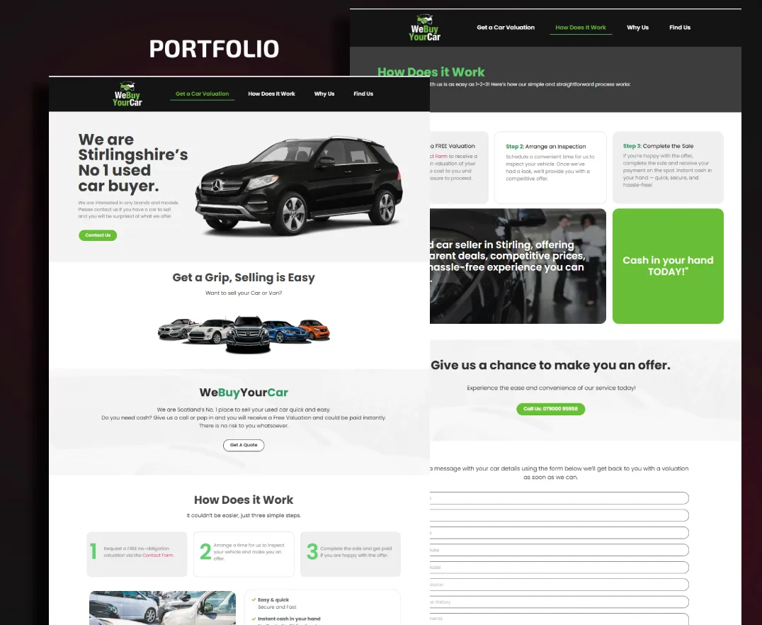 Car Sales Website